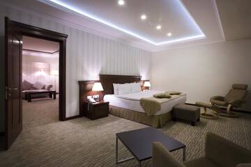 Двухместный номер Делюкс с 1 кроватью в Отеле Central Hotel